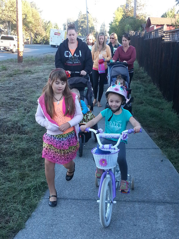 Walk and roll to school